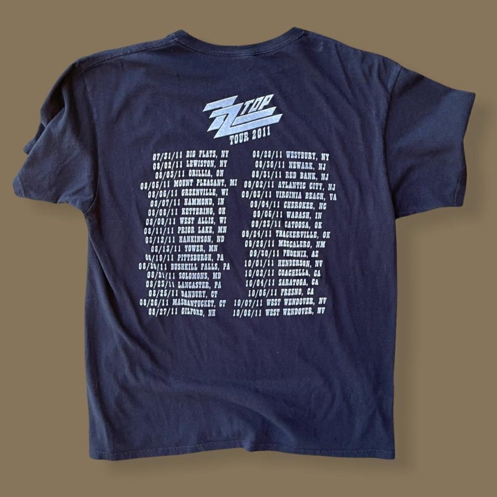 ZZ Top 2011 Tour Shirt - Picture 2 of 5